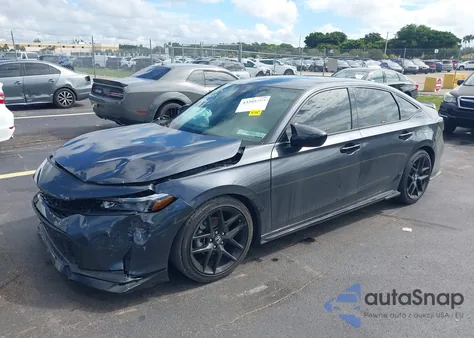 2025 Honda Civic Sport z USA, uszkodzony, nr VIN 2HGFE2F5XSH542166